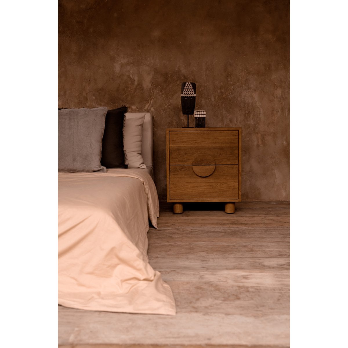 The Velvet Crush Kussenhoes - Grijs - 50x50