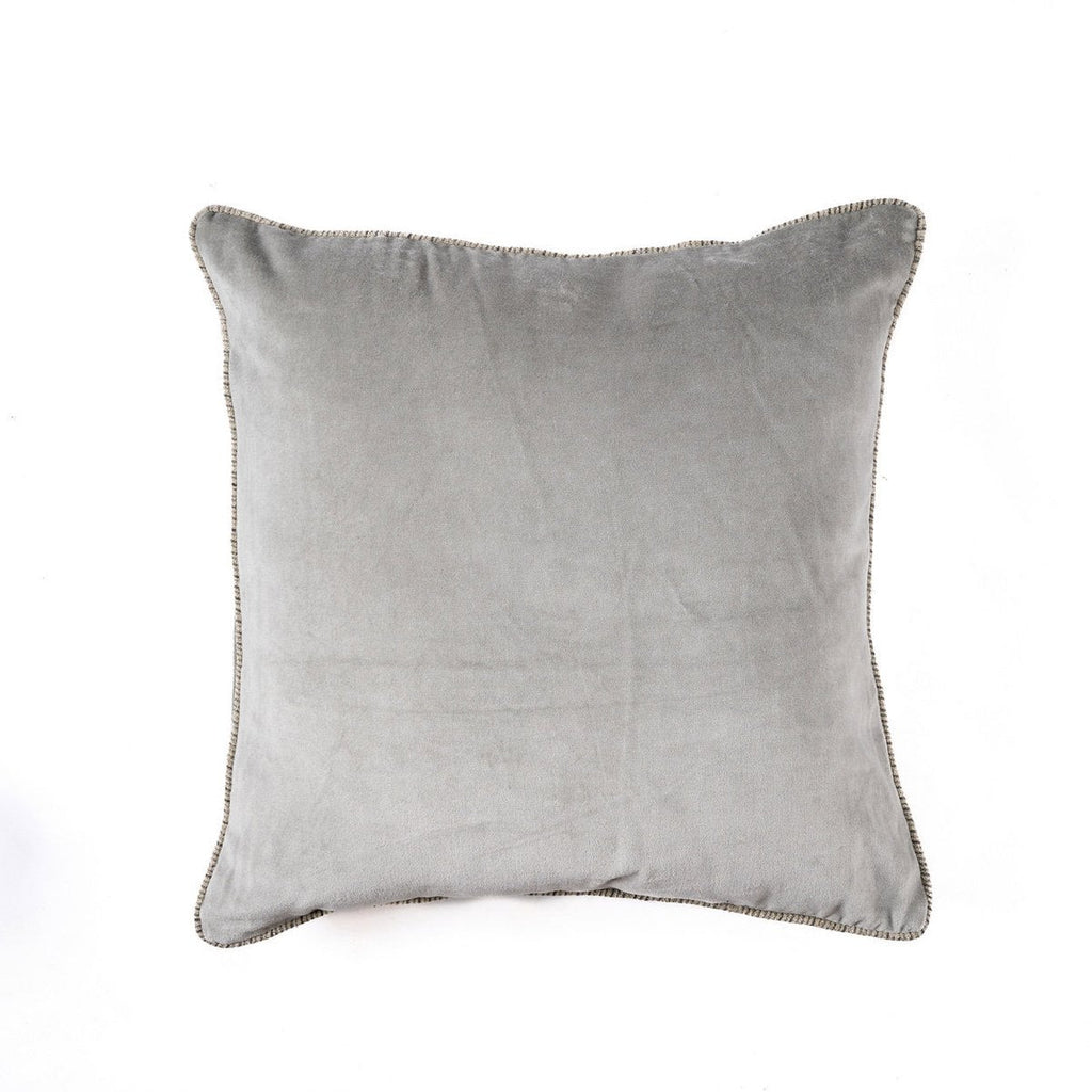 The Velvet Crush Kussenhoes - Grijs - 50x50