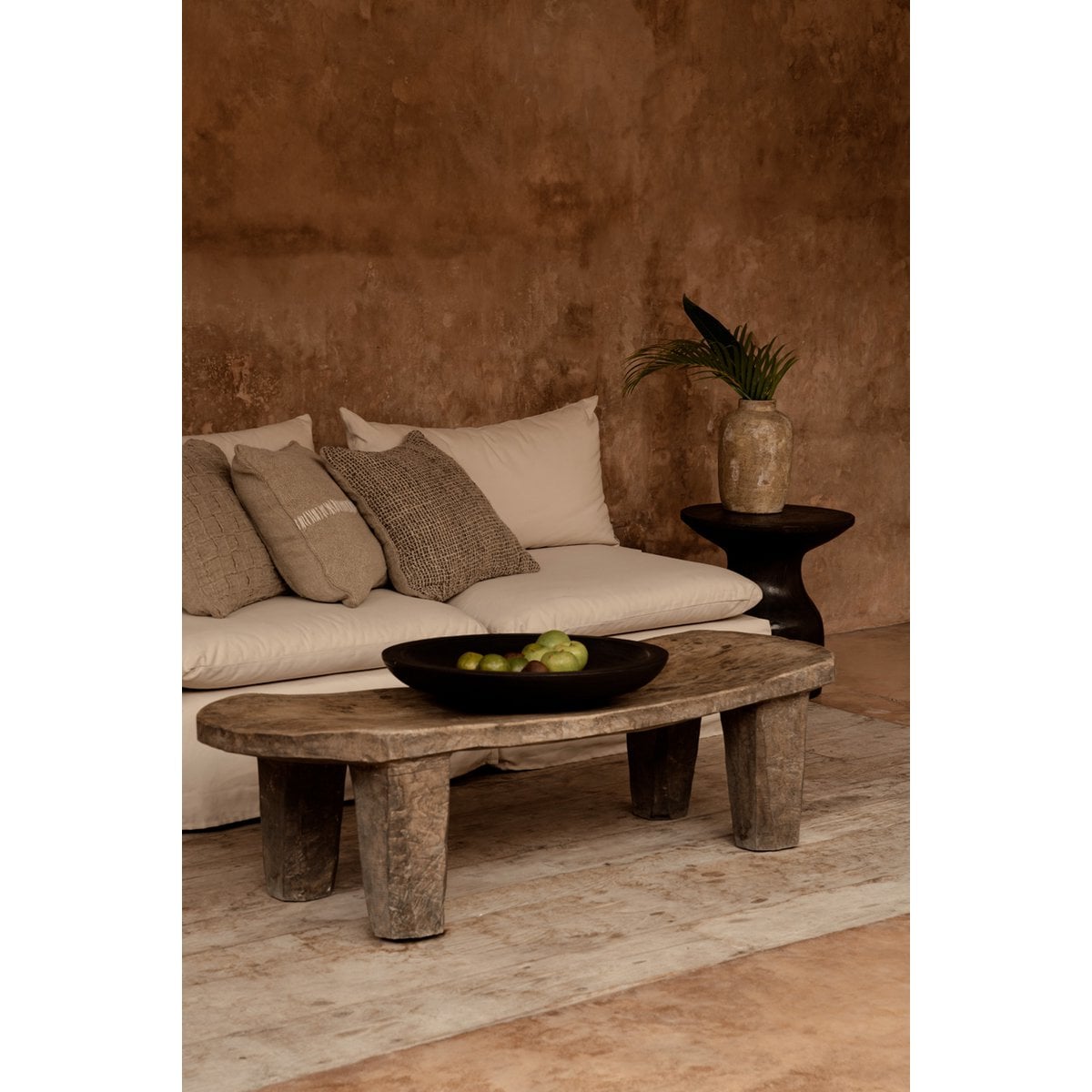 De linnensteekkussenhoes - natuurlijk wit