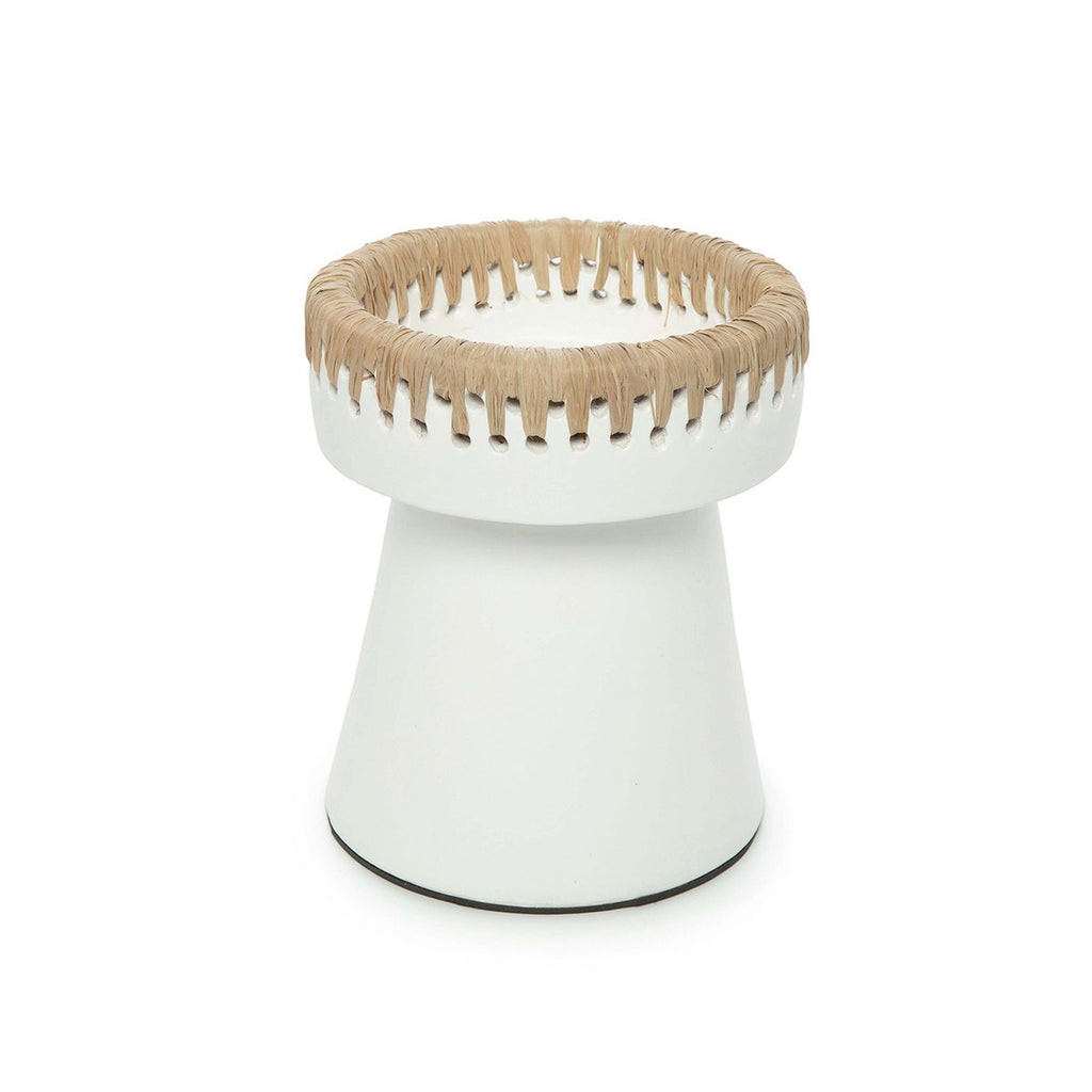 The Beautiful Candle Holder - White Natural - M