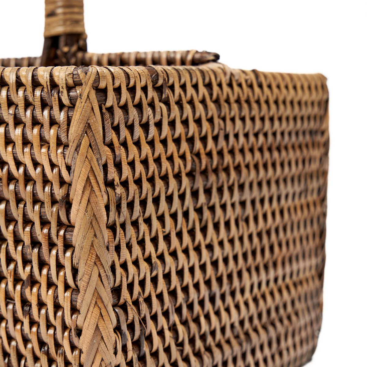 The Rattan Cutlery Basket N°2 - Natural Brown
