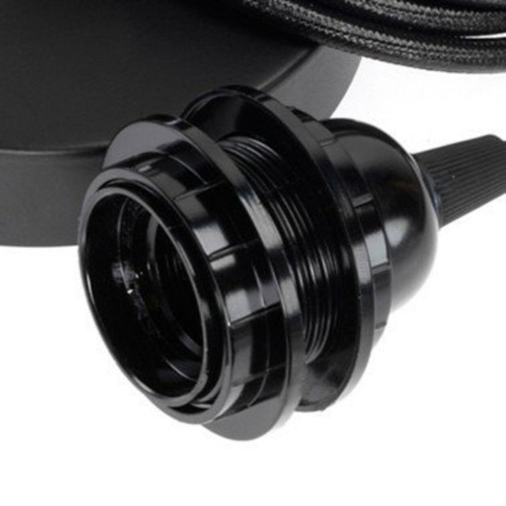 Fitting Lampen Plafond - Zwart - 1 Fitting
