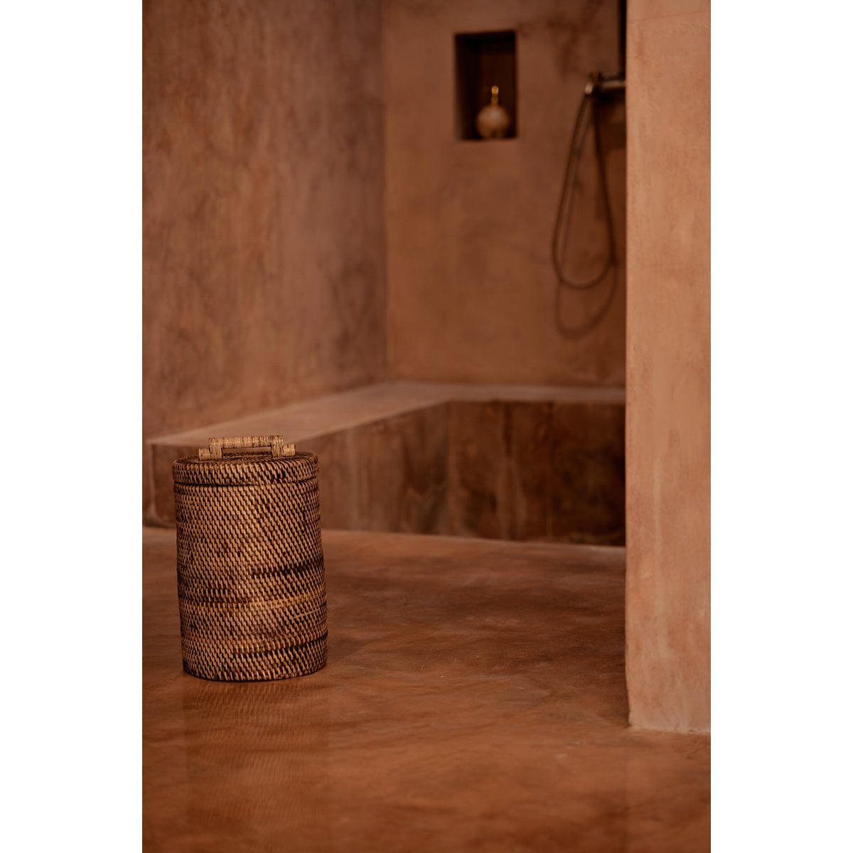 De Rotan Bak Hoog - Natuurlijk Bruin