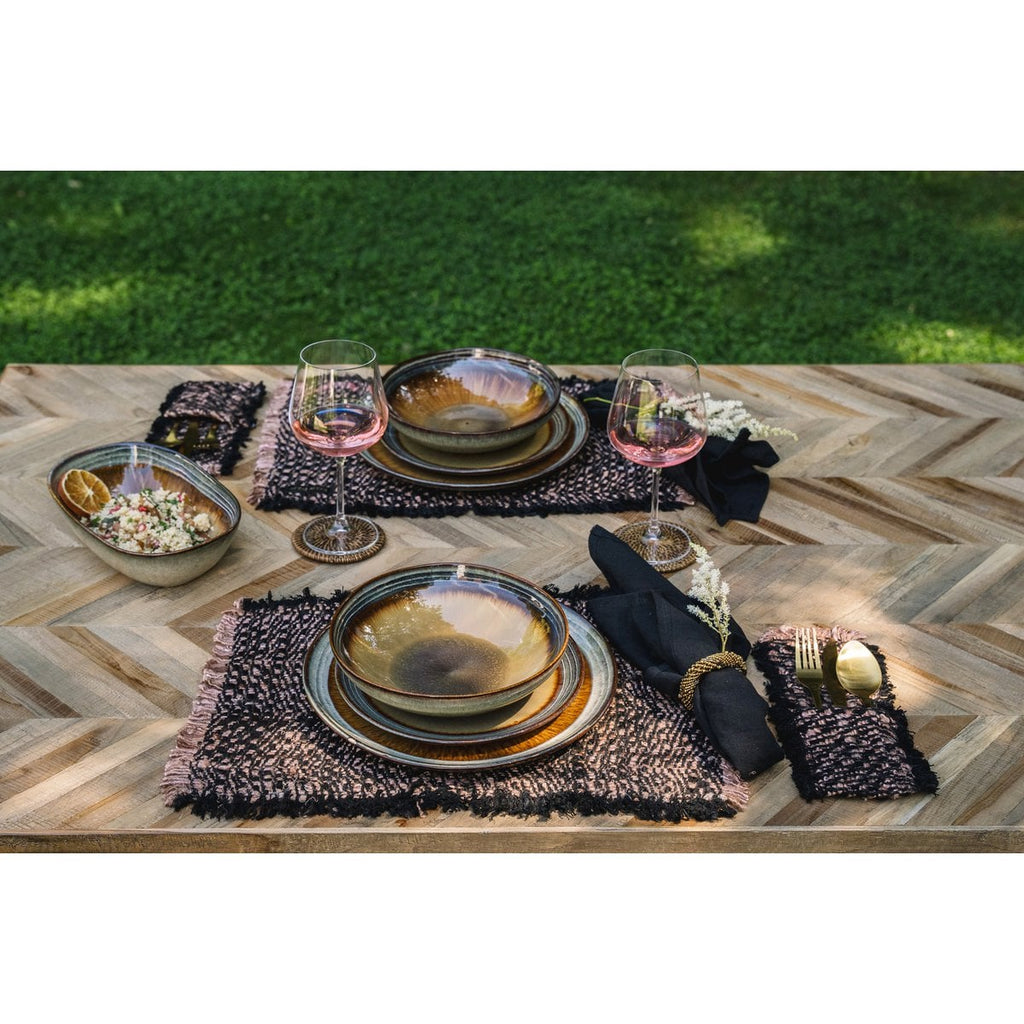 De Oh My Gee Bestekhouder - Zwart Koper