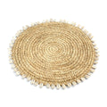 De Raffia Schelp Placemat - Natuurlijk