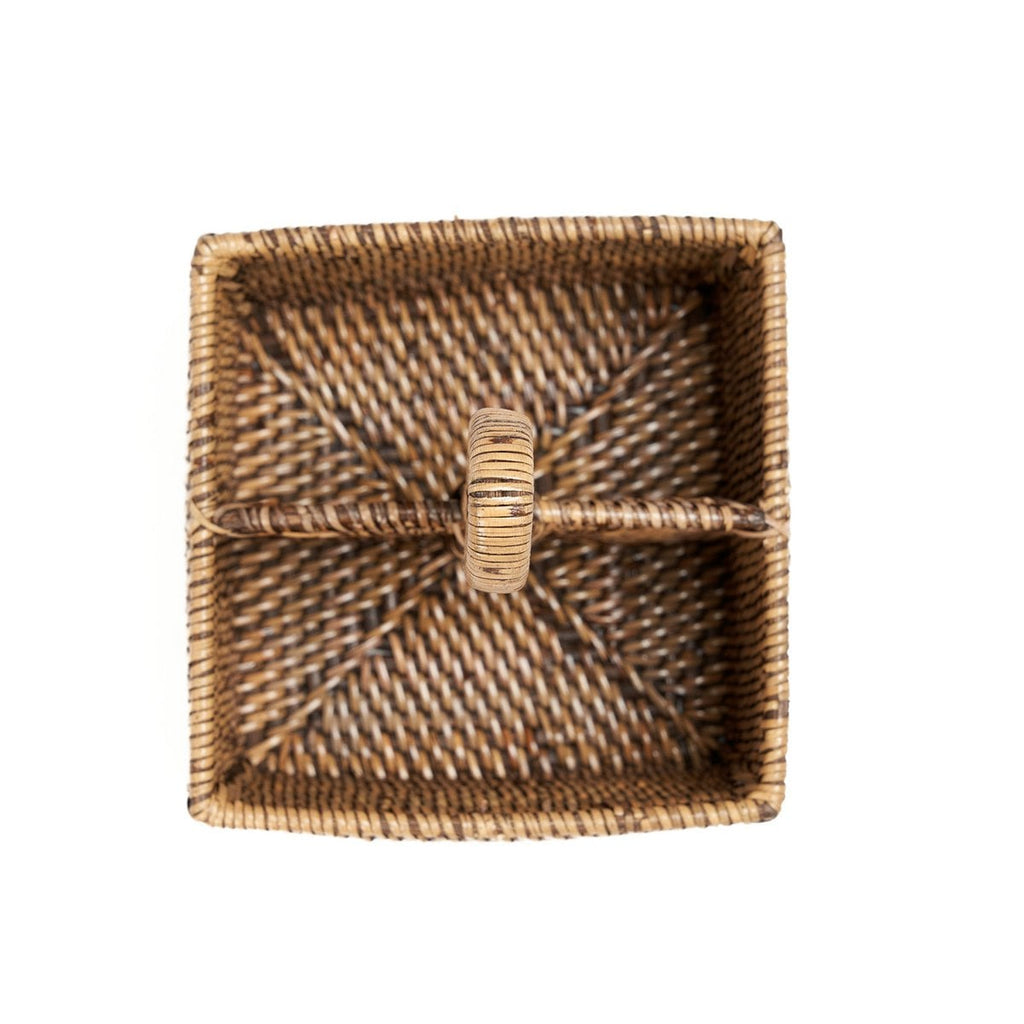 The Rattan Cutlery Basket N°2 - Natural Brown