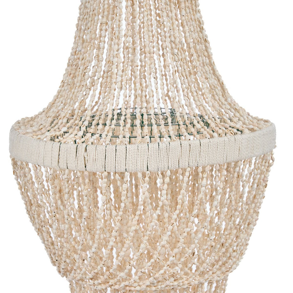 De Ocean Tower Shell Kroonluchter - Naturel - L