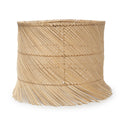 De rotan tafellamp kap - naturel