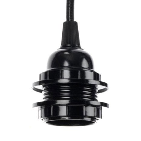 Fitting lampen - Zwart