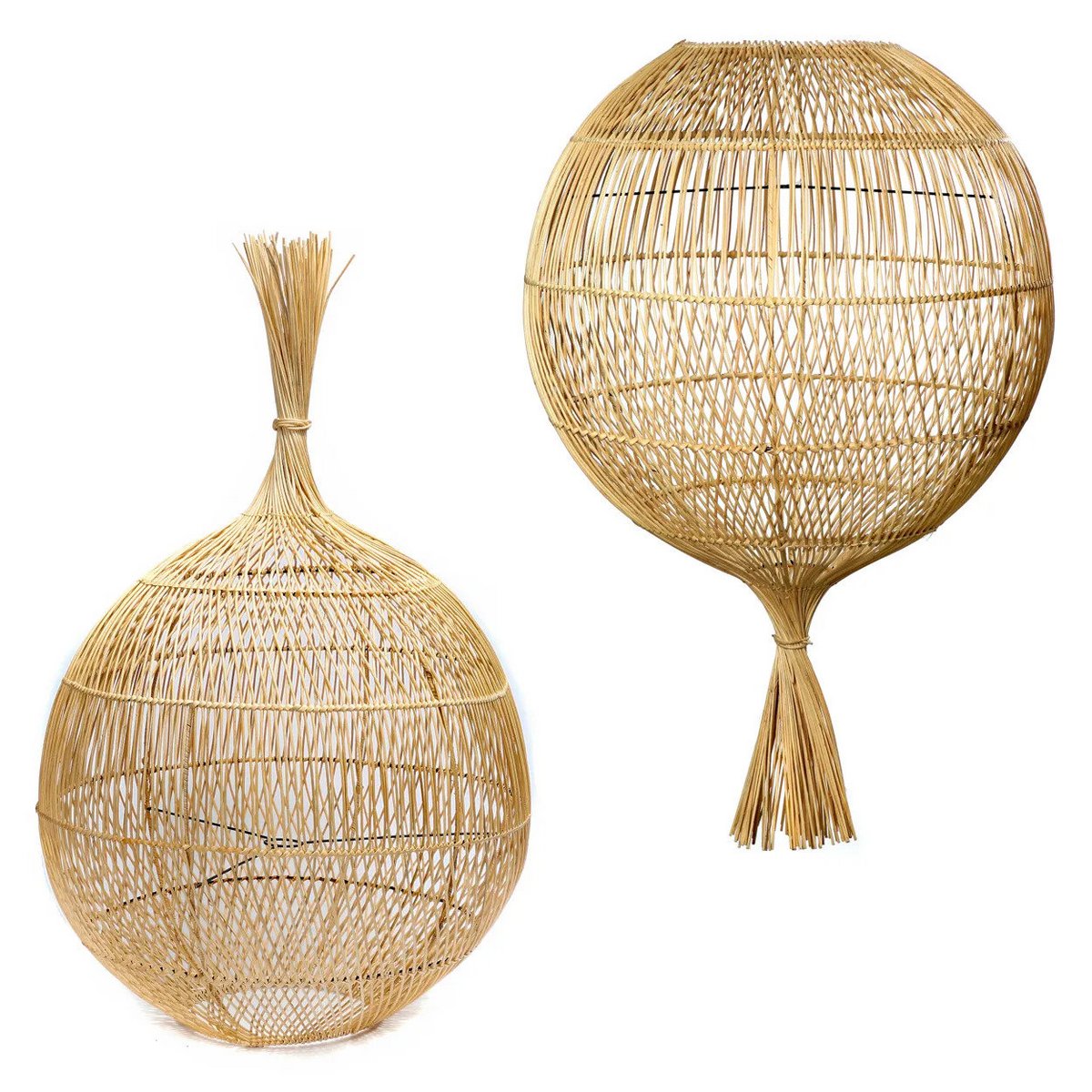 De Wonton Vloerlamp - Hanglamp - Naturel