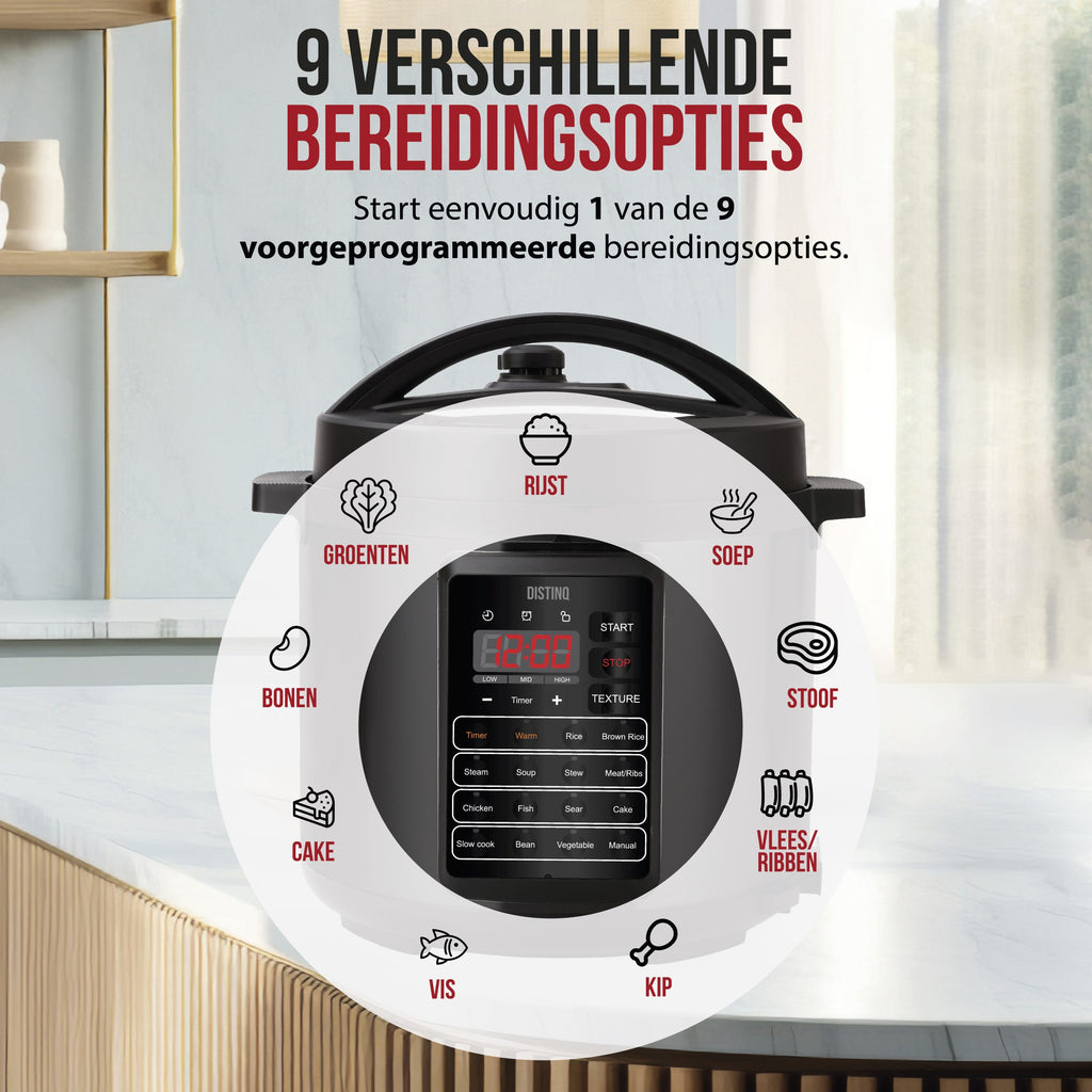 DistinQ Multicooker 10-in-1