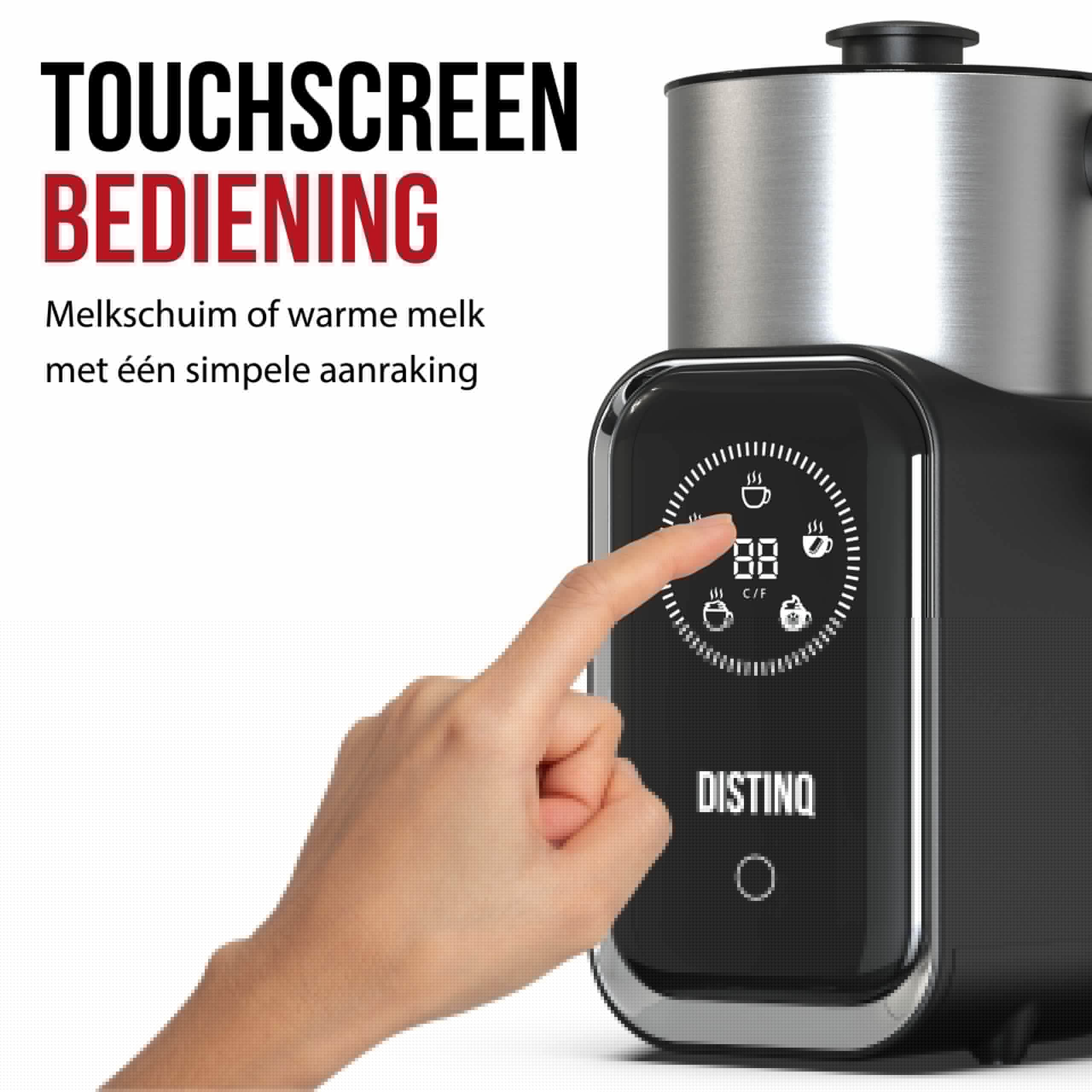 DistinQ melkopschuimer 4.6