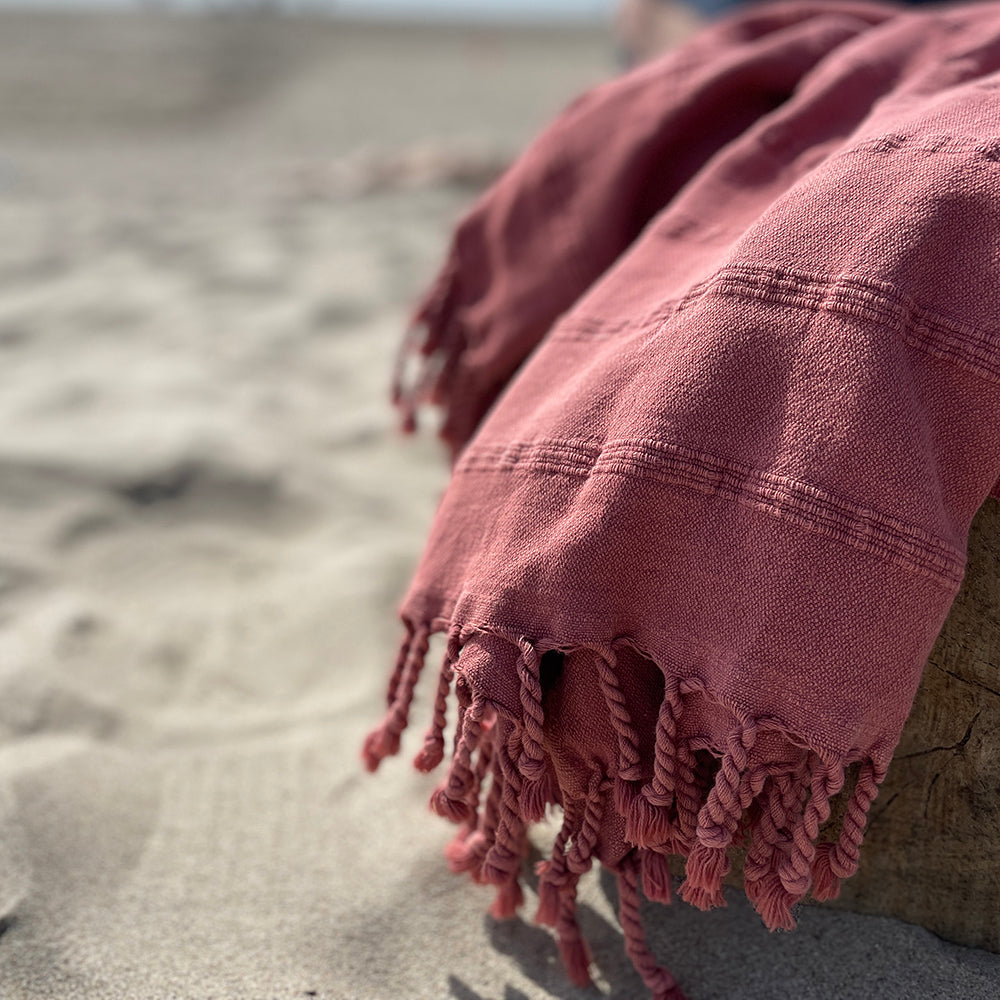 Stone Washed Extra Striped Towel