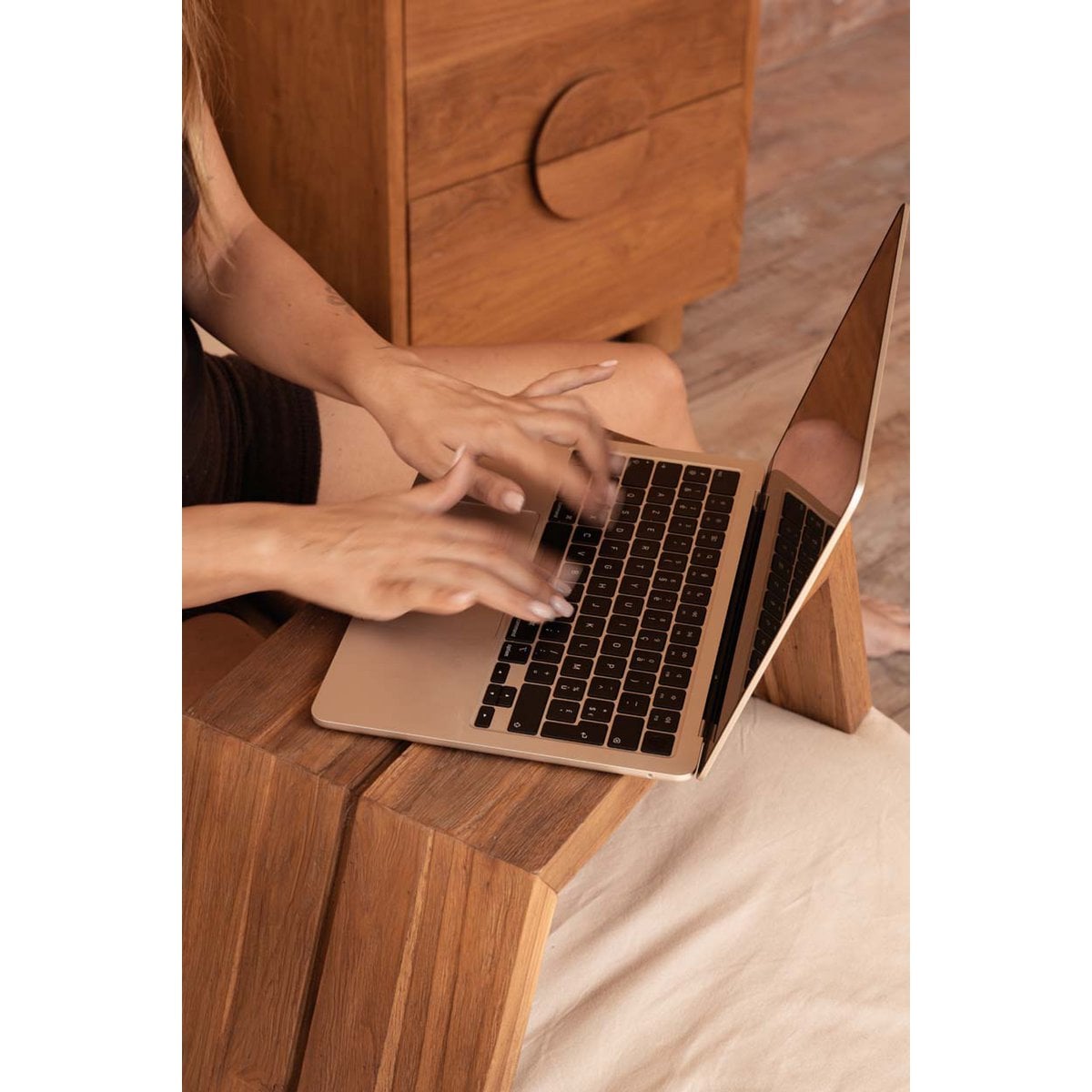 De Ashley Cocoon Tafel - Naturel