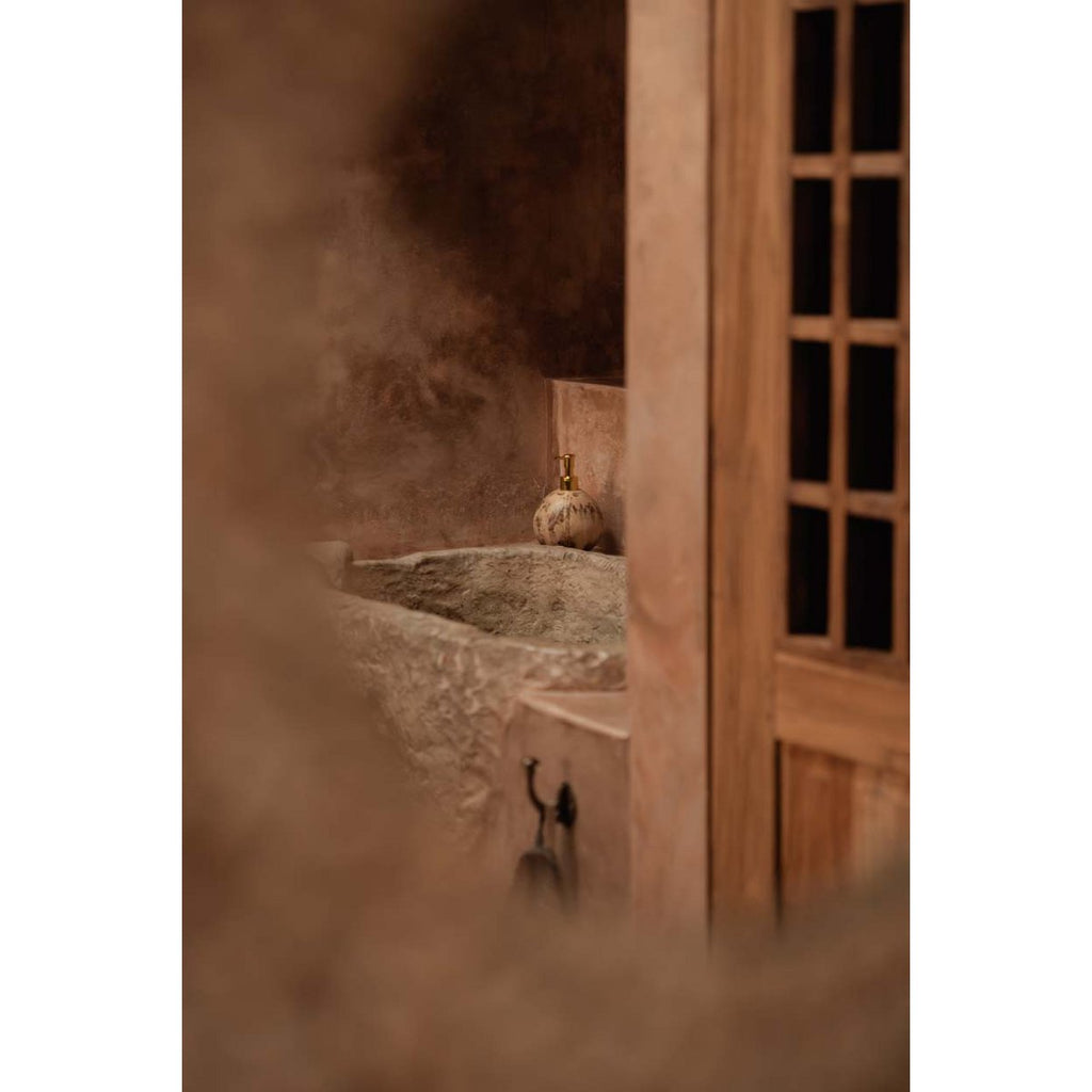 The coconut soap dispenser