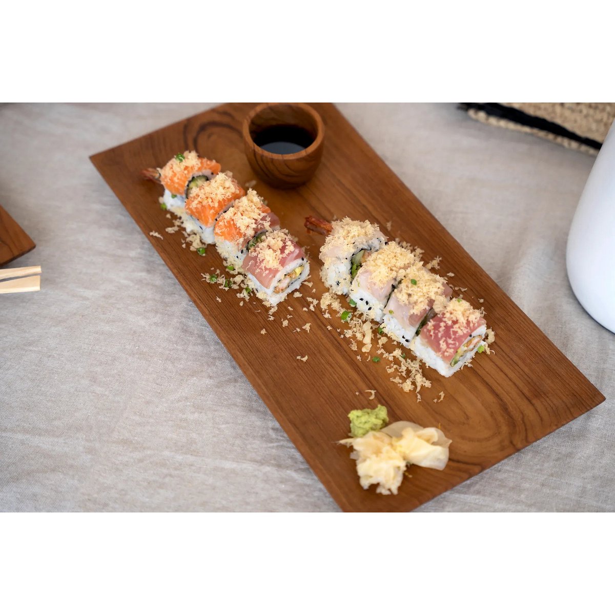 The Teak Root Sushi Plate - L