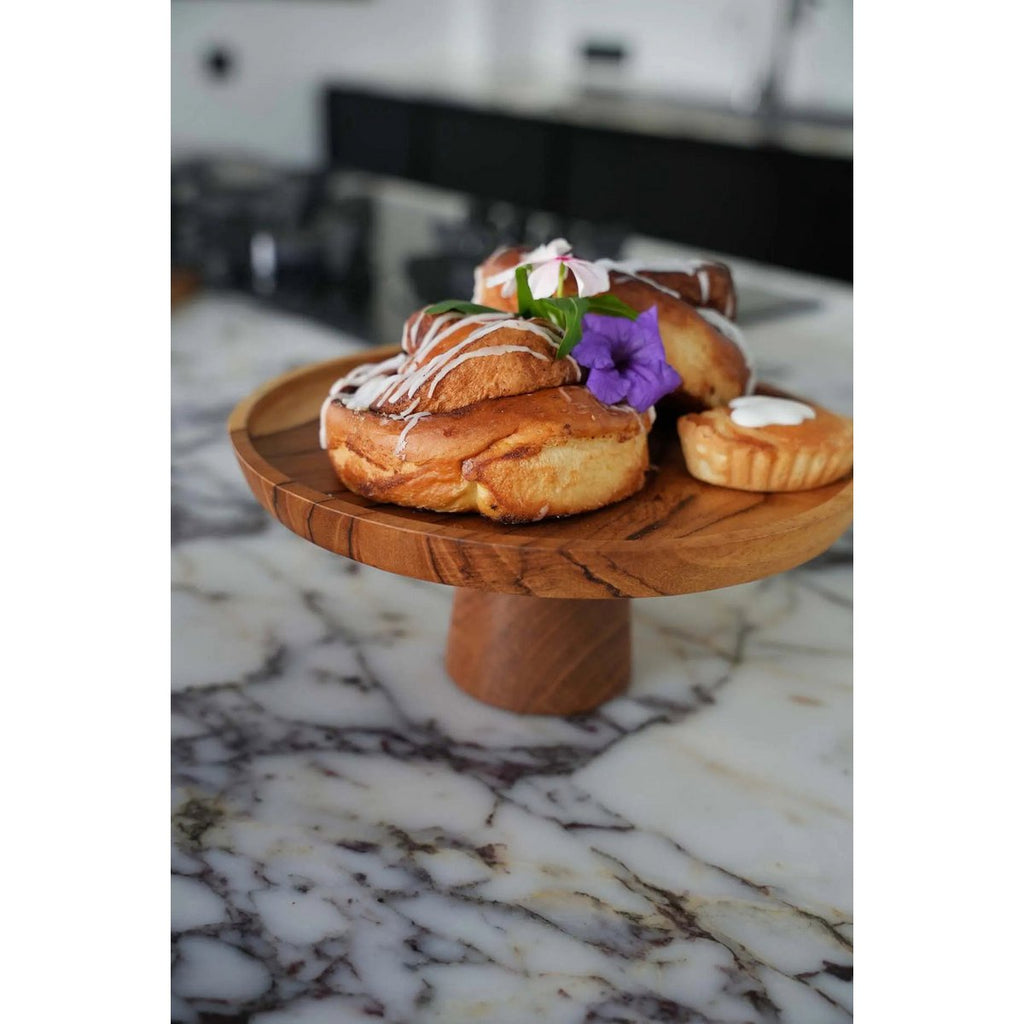 The Teak Root Cake Dish - M