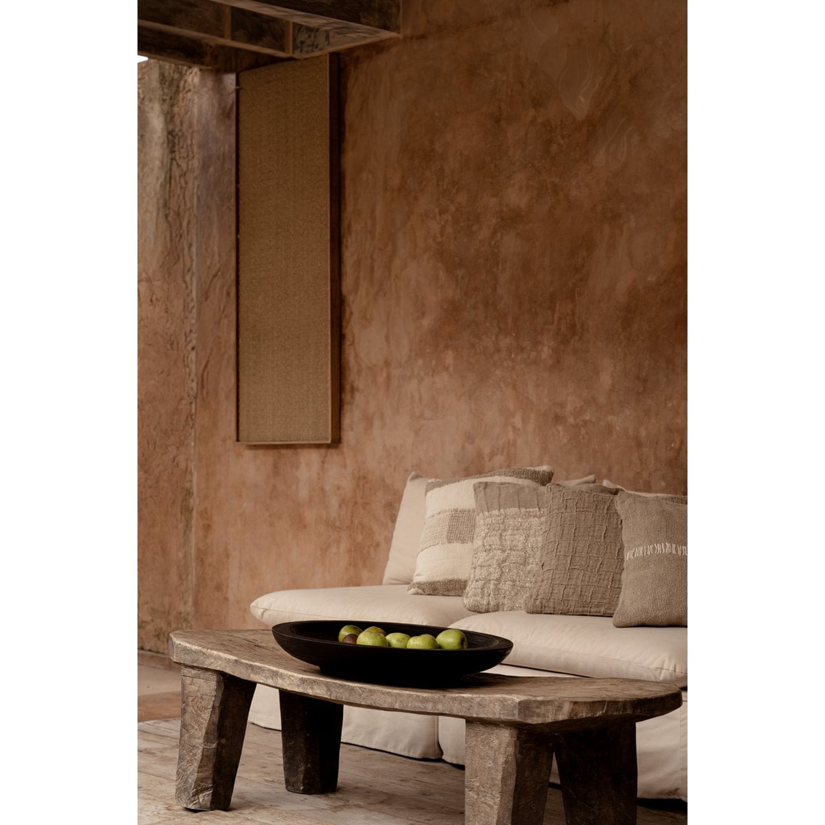 The Linen Edit Cushion Cover - Natural