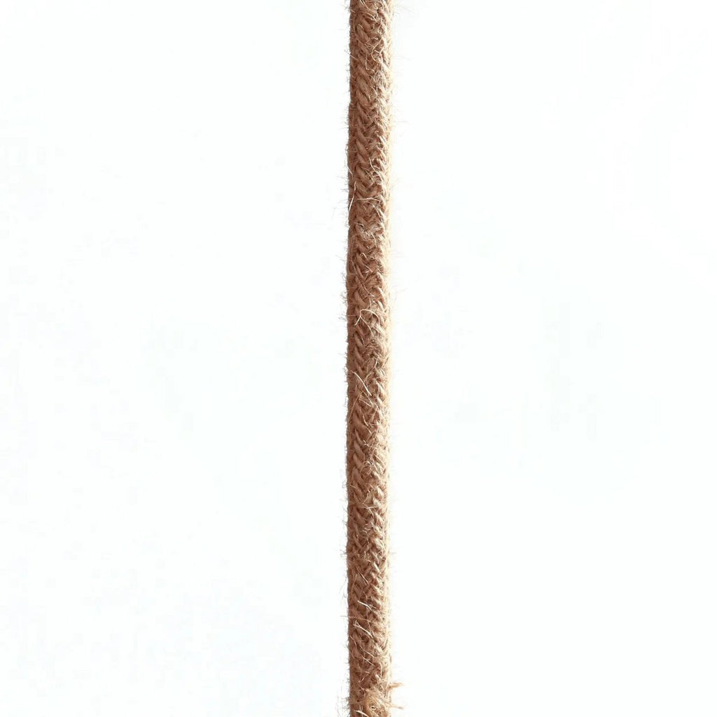 Fitting Lampen Jute - Naturel Zwart