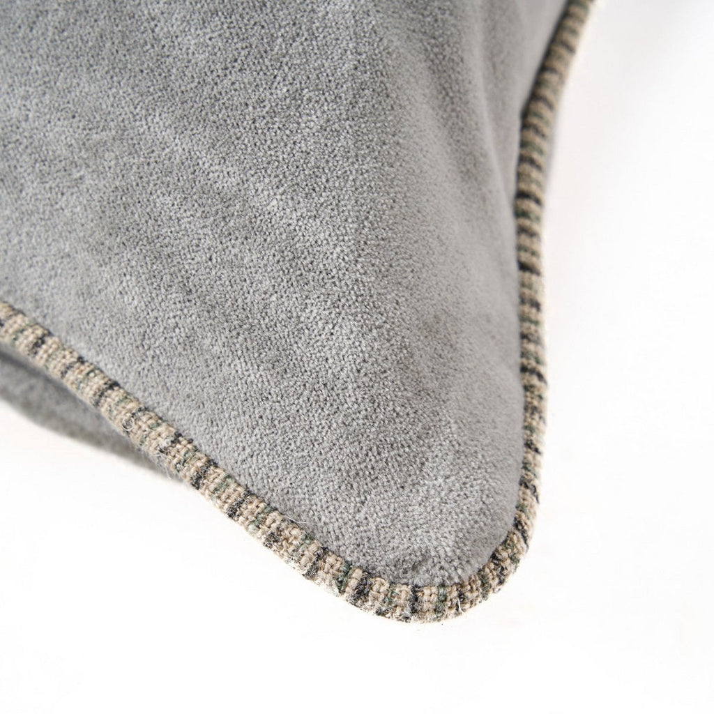 The Velvet Crush Kussenhoes - Grijs - 50x50