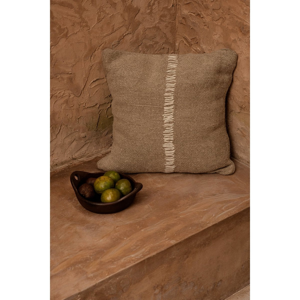 De linnensteekkussenhoes - natuurlijk wit