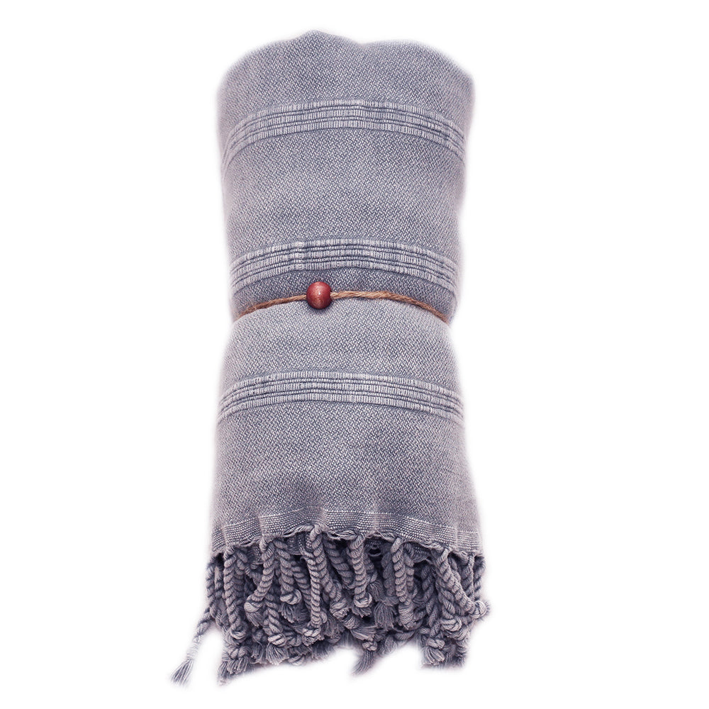Stone Washed Extra Striped Towel